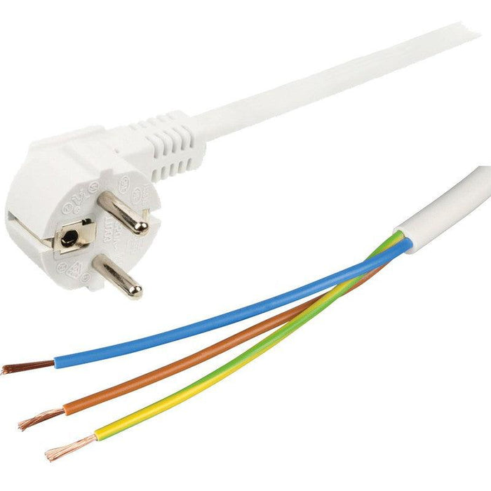 Home Produžni kabl,3 utičnice, prekidač, 1.0mm2, 1,5 met, beli - NV 3K/WH