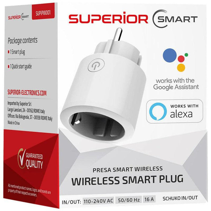 Superior Pametna uticnica, WiFi, Google Assistant i Alexa - Wireless Smart Plug