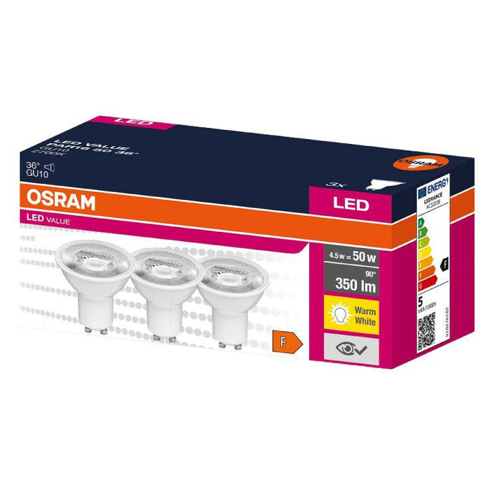 LED sijalica toplo bela 4.5W OSRAM - 3 kom.