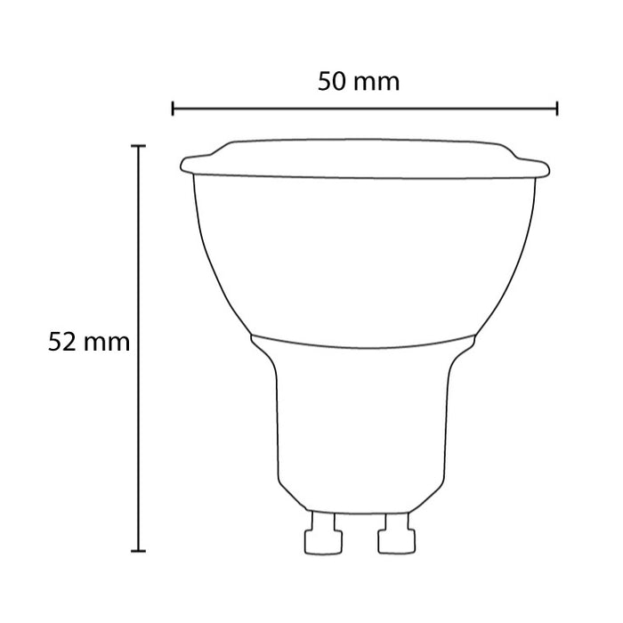 LED sijalica toplo bela 4.3W OSRAM