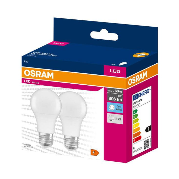 LED sijalica hladno bela 8.5W OSRAM - 2 kom.