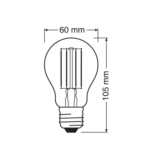 LED filament sijalica hladno bela 7.5W LEDVANCE