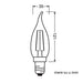 LED filament sijalica toplo bela 2.5W OSRAM