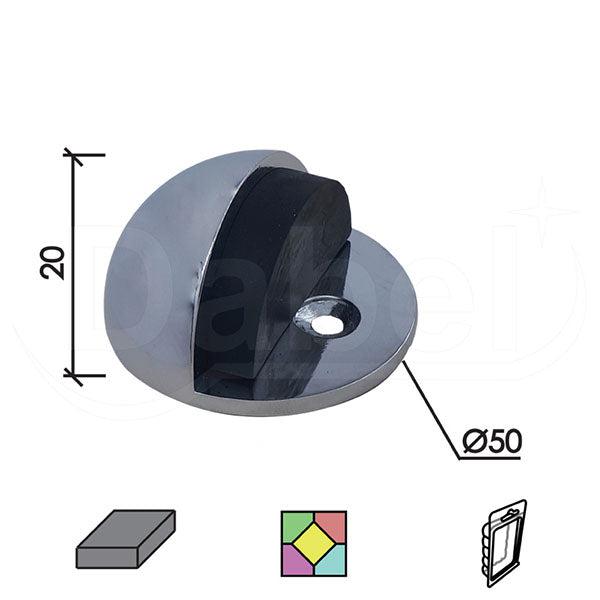 ODBOJNIK PODNI ZA VRATA OD407 HR FI50X20MM DBP1