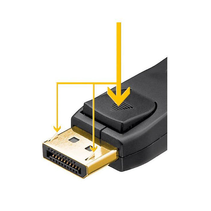 DisplayPort kabel 1.2, 5m