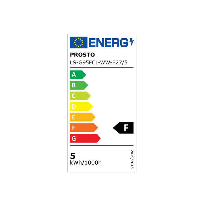 LED filament sijalica dimabilna toplo bela 5W