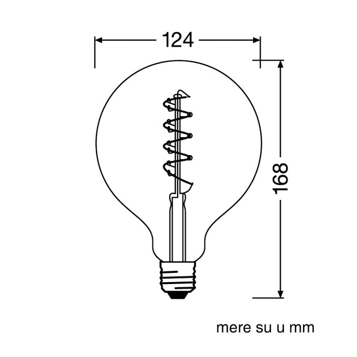 LED filament sijalica toplo bela 4W OSRAM