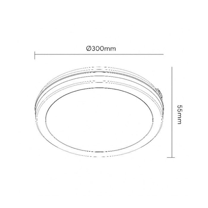 LED plafonjera 24W CCT