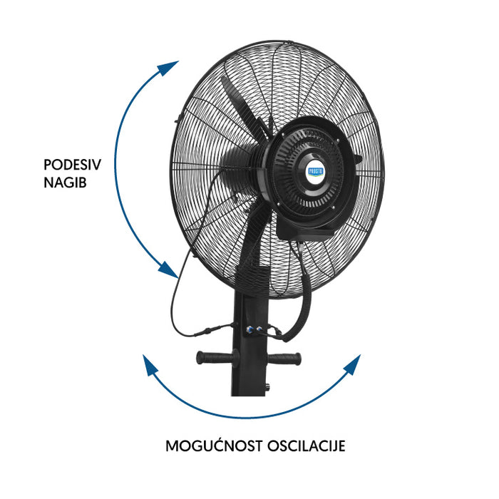 PROSTO ventilator sa raspršivačem 41 l