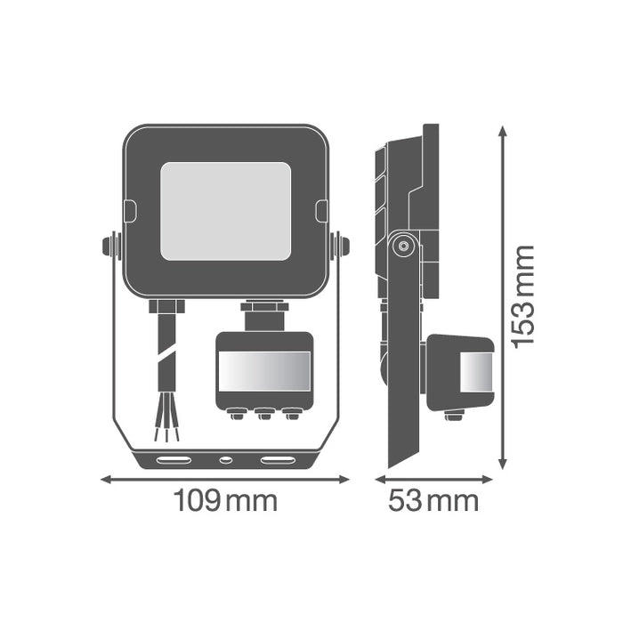 LEDVANCE LED reflektor sa PIR senzorom 10W