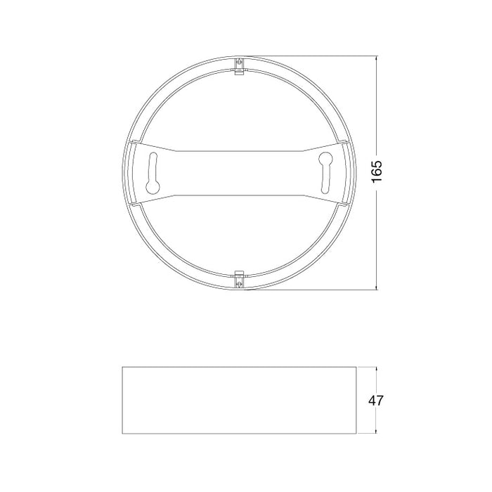 Nosač za ugradni LED panel 13W