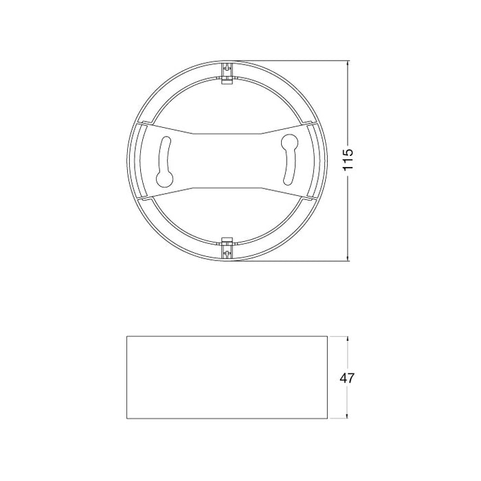 Nosač za ugradni LED panel 8W