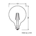 LED filament sijalica dim. toplo bela 6.5W OSRAM