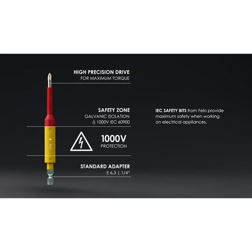 VDE Safety Bit Felo 1000V slot SL 5,5 x 115 03051590