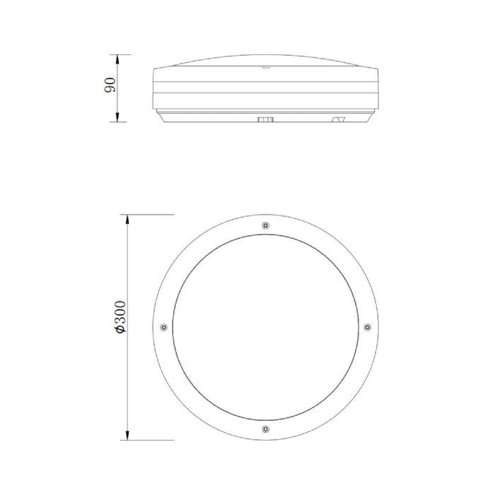 LED PLAFONJERA KENDAL 11W 3000K IP54 R62151131