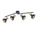 SPOT LAMPA LATIKA 4XE14 CRNA R81524032