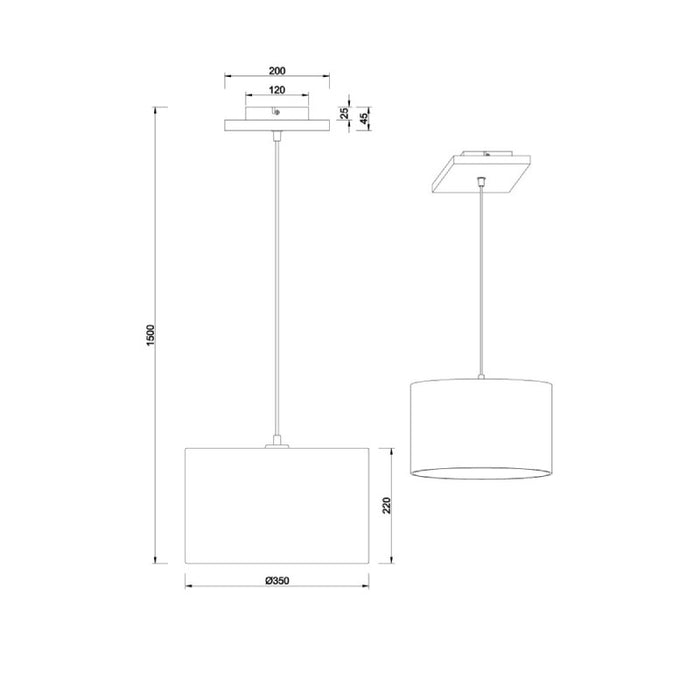 VISILICA ELMAU 1XE27 302100130