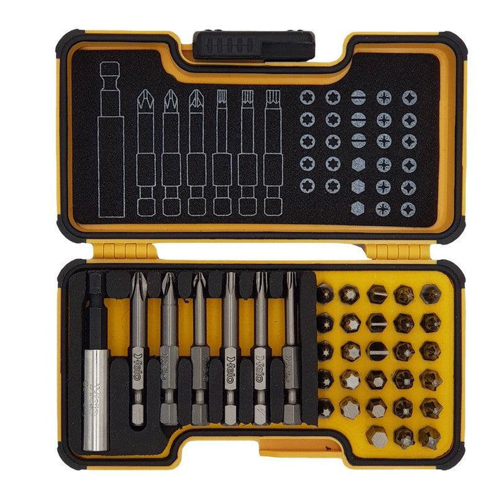 Set bitova Felo XS-Strongbox Bits 35 sa držačem SL/PH/PZ/TX/HEX 02073516 35 kom