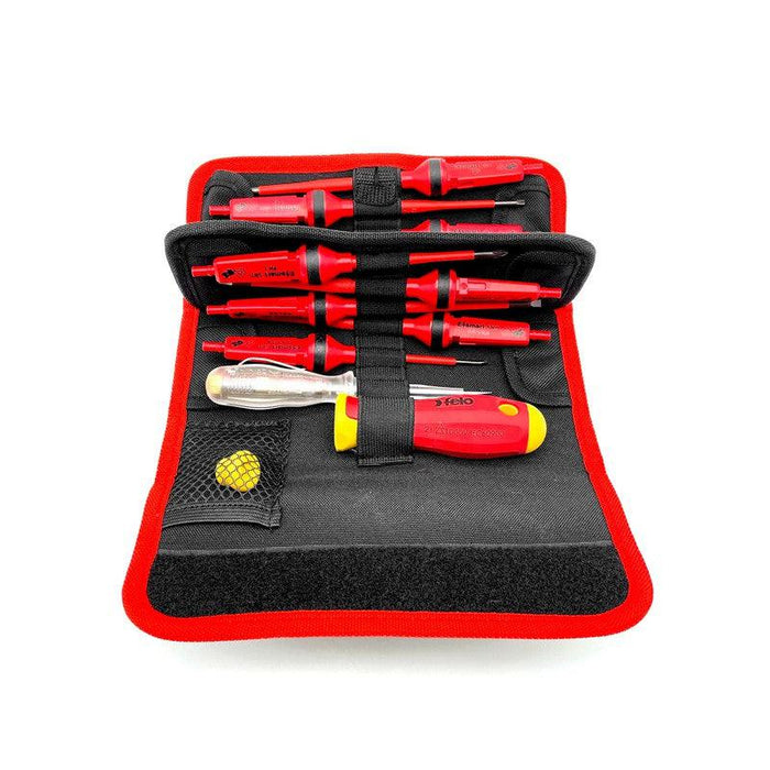 Set dielektrični alata Felo Belt Bag E-Smart slim VDE SL/PH/PZ/TX 06381204 12 kom