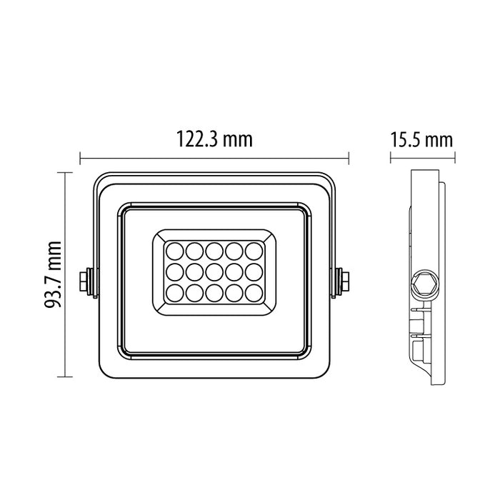 LED reflektor 10W