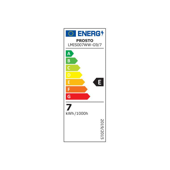 LED mini sijalica 7W toplo bela