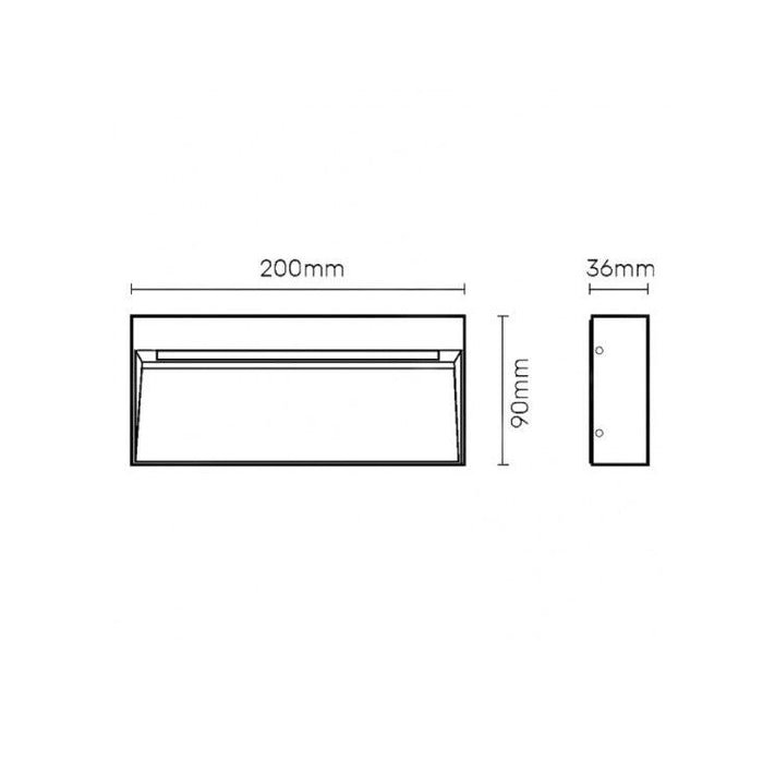 Zidna LED lampa 5.6W