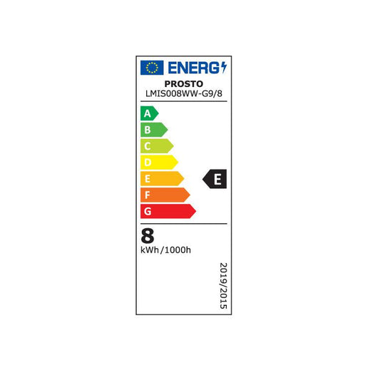 LED mini sijalica 8W toplo bela